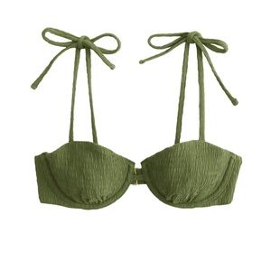 NWT Abercrombie & Fitch Green Bra Intimates